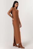 VESTIDO MARROM CHIPMUNK