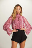 CAMISA ESTHER PITON ROSA