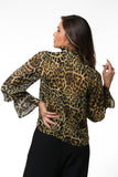 CAMISA DE SEDA YASMIM PRINT