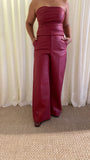 CONJUNTO PU BLUSA E CALÇA